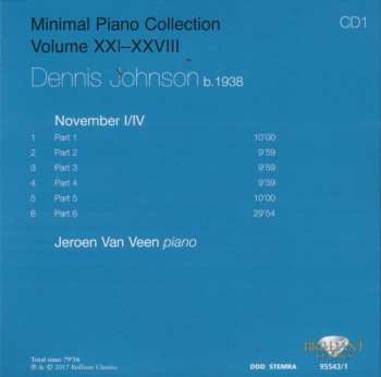 8CD/Doos Terry Riley: Minimal Piano Collection Volume XXI-XXVIII