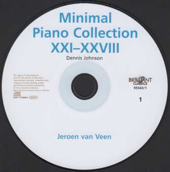 8CD/Doos Terry Riley: Minimal Piano Collection Volume XXI-XXVIII
