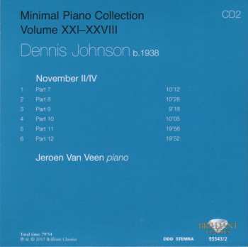 8CD/Doos Terry Riley: Minimal Piano Collection Volume XXI-XXVIII