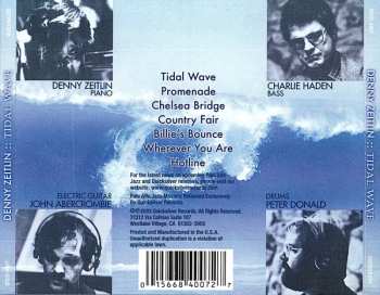 CD Denny Zeitlin: Tidal Wave