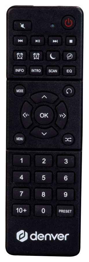 Audiotechnica Denver MDA-525DW Černá