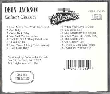 CD Deon Jackson: Golden Classics