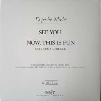 3LP/Doos Depeche Mode: A Broken Frame | The 12" Singles LTD | NUM