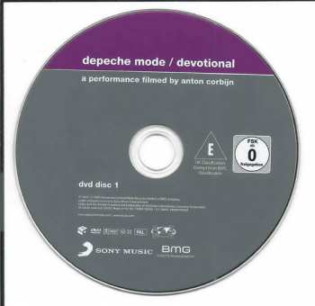 2DVD Depeche Mode: Devotional (A Performance Filmed By Anton Corbijn)