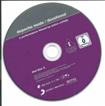 2DVD Depeche Mode: Devotional (A Performance Filmed By Anton Corbijn)