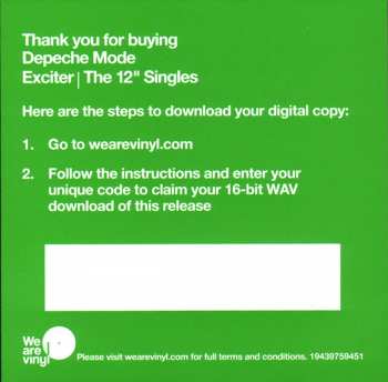8LP/Doos Depeche Mode: Exciter | The 12" Singles LTD | NUM | DLX