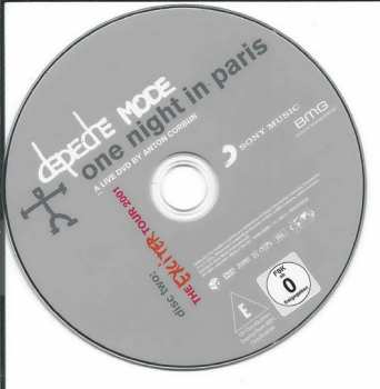 2DVD Depeche Mode: One Night In Paris, The Exciter Tour 2001 (A Live DVD By Anton Corbijn)