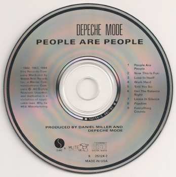 CD Depeche Mode: People Are People