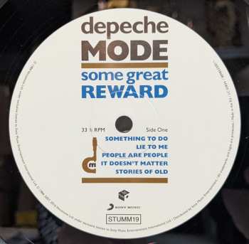 LP Depeche Mode: Some Great Reward