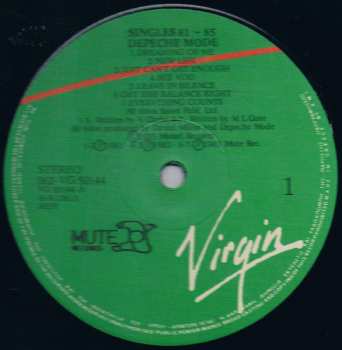 LP Depeche Mode: The Singles 81 → 85