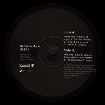 LP Depeche Mode: Ultra