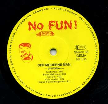 LP Der Moderne Man: Unmodern LTD | CLR