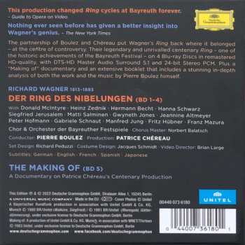 Doos/5Blu-ray Richard Wagner: Der Ring Des Nibelungen
