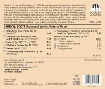 CD Paul Mann: Orchestral Music, Volume Three