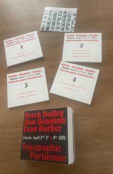 4CD/Doos Evan Parker: Topographie Parisienne (Dunois, April 2nd, 3d & 4th, 1981)