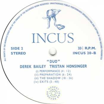 LP Derek Bailey: Duo