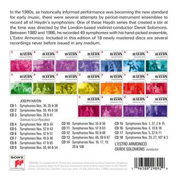 18CD/Doos Derek Solomons: The Symphonies of Haydn
