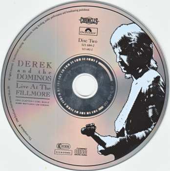 2CD Derek & The Dominos: Live At The Fillmore