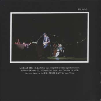 2CD Derek & The Dominos: Live At The Fillmore