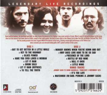 2CD Derek & The Dominos: New York City 1970