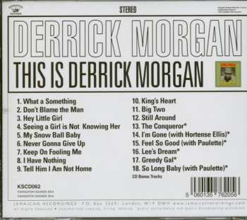CD Derrick Morgan: This Is Derrick Morgan