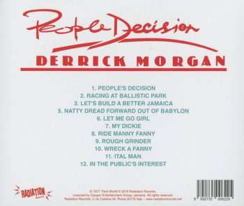 CD Derrick Morgan: People Decision