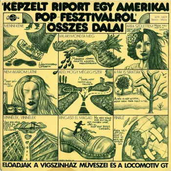 Gábor Presser: "Képzelt Riport Egy Amerikai Pop-Fesztiválról" Összes Dalai