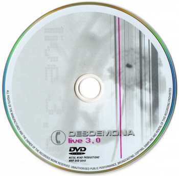 DVD Desdemona: Live 3.0