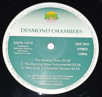 LP Desmond Chambers: Haly Gully ​/ The Morning Show