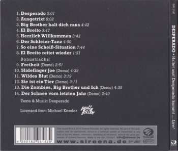 CD Desperado: Haltet Aus! Desperado Kommt... Live!
