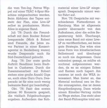 CD Desperado: Haltet Aus! Desperado Kommt... Live!