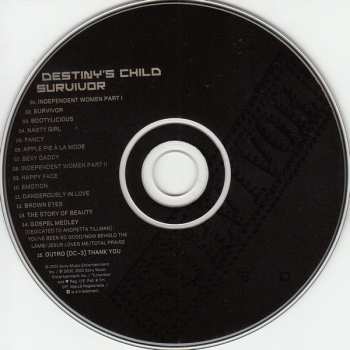 CD Destiny's Child: Survivor