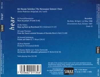 CD Det Norske Solistkor: Hear