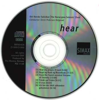 CD Det Norske Solistkor: Hear