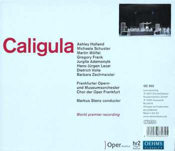 2CD/Doos Markus Stenz: Caligula