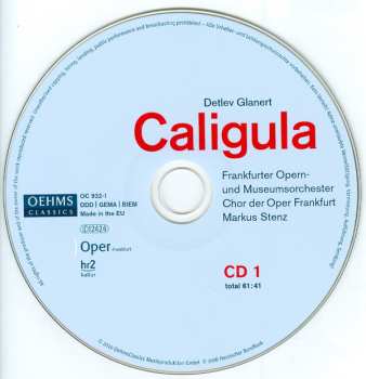 2CD/Doos Markus Stenz: Caligula
