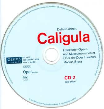 2CD/Doos Markus Stenz: Caligula