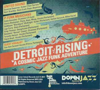 CD Detroit Rising: A Cosmic Jazz Funk Adventure DIGI