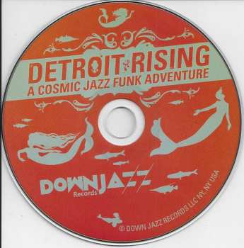 CD Detroit Rising: A Cosmic Jazz Funk Adventure DIGI