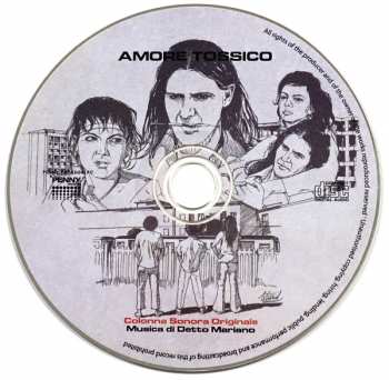 LP/CD Detto Mariano: Amore Tossico - Colonna Sonora Originale