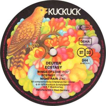LP Deuter: Ecstasy
