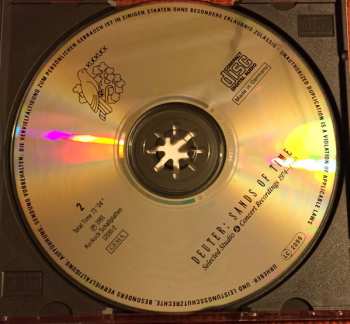 2CD Deuter: Sands Of Time - Selected Studio & Concert Recordings 1974-1990