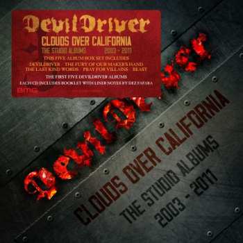 Album DevilDriver: Clouds Over California : The Studio Albums 2003 – 2011