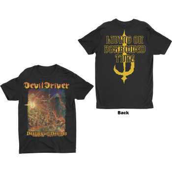 Merch DevilDriver: Devildriver Unisex T-shirt: Borrowed (back Print) (small) S