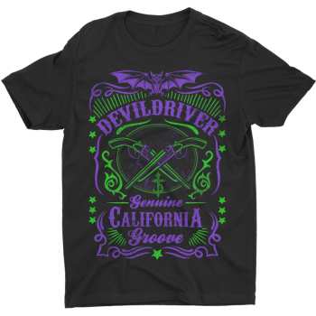 Merch DevilDriver: T-shirt Cross Guns