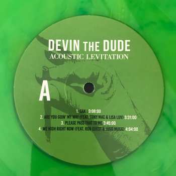 2LP Devin The Dude: Acoustic Levitation CLR | LTD