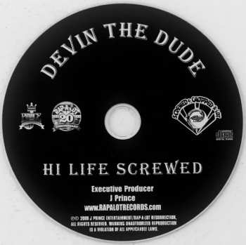 CD Devin The Dude: Hi Life Screwed