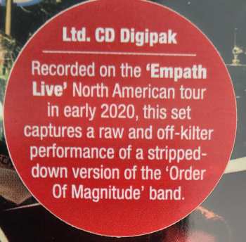 CD Devin Townsend: Empath Live In America LTD