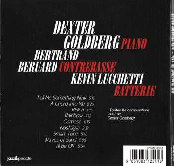 CD Dexter Goldberg Trio: Tell Me Something New