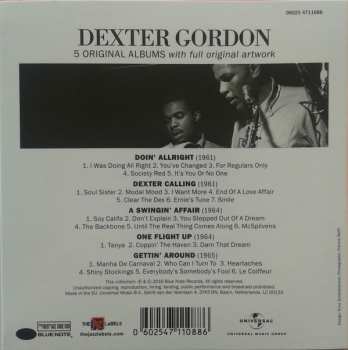 5CD/Doos Dexter Gordon: 5 Original Albums